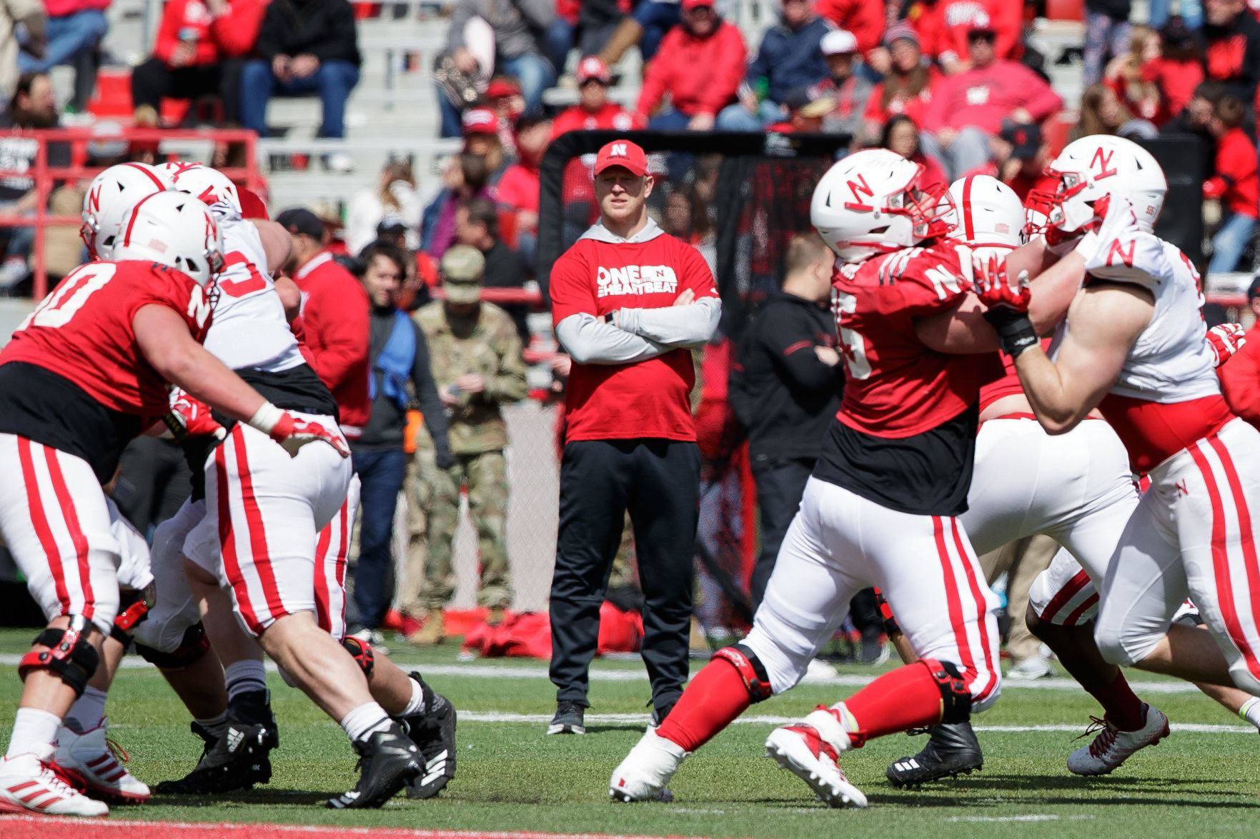 Scott Frost and team